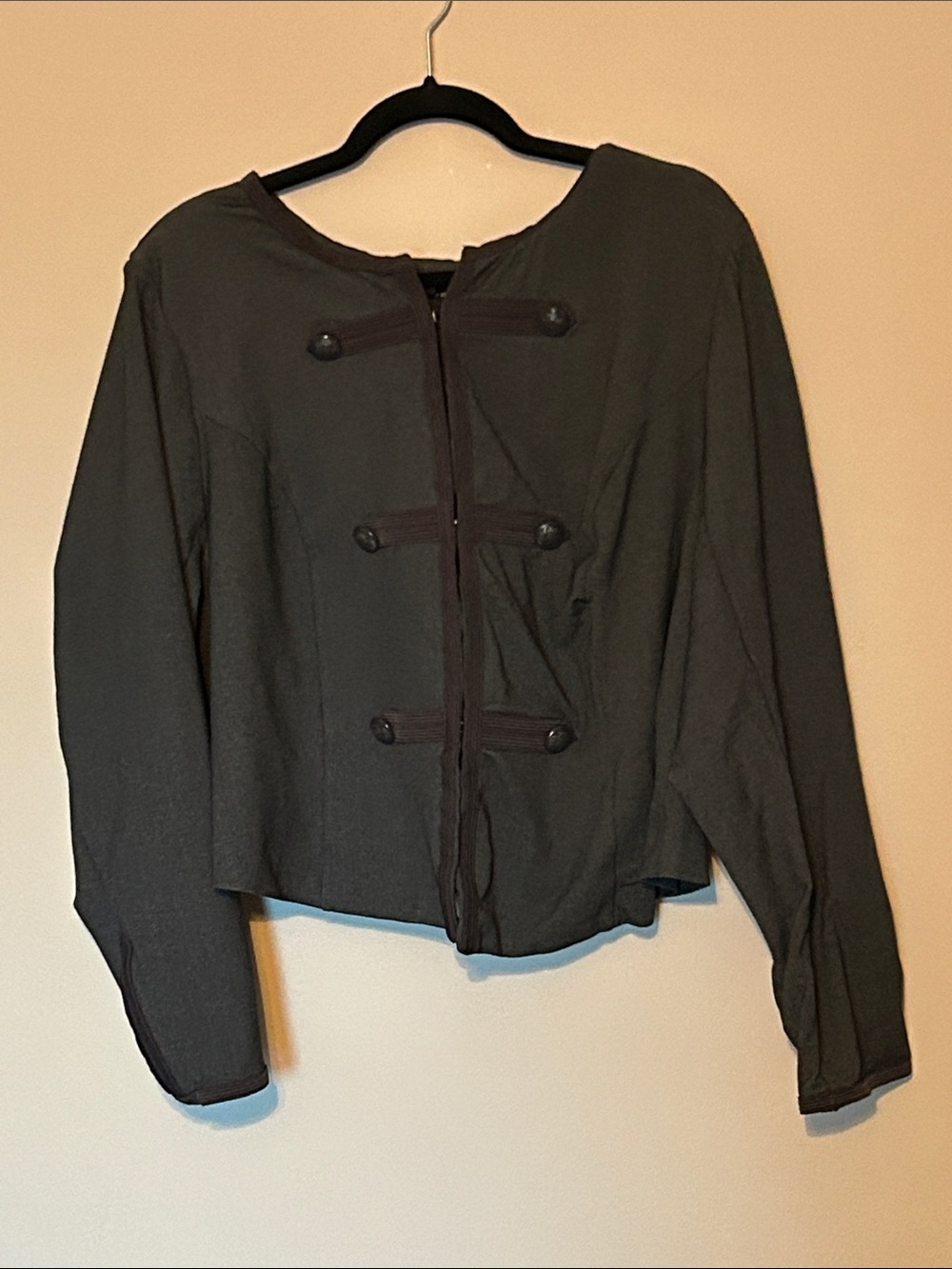 torrid Olive Military-Inspired Jacket